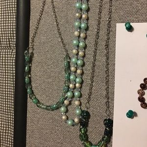 3 different necklaces